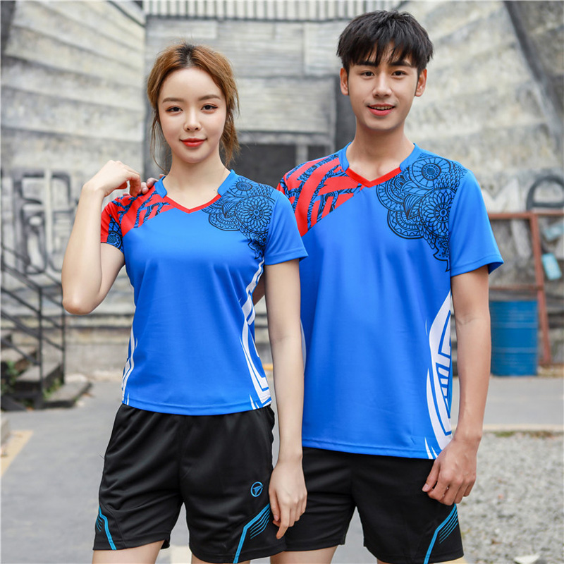 Badminton Jersey - Camiseta de tenis para hombre y