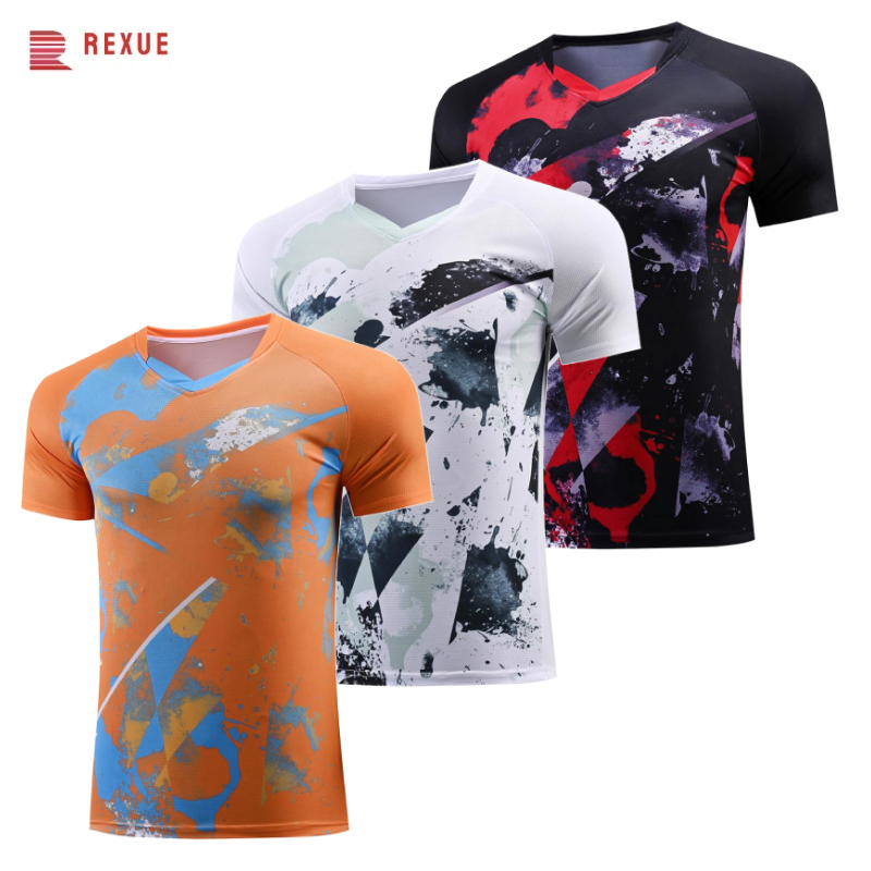 Badminton Jersey - Camiseta de tenis de mesa con