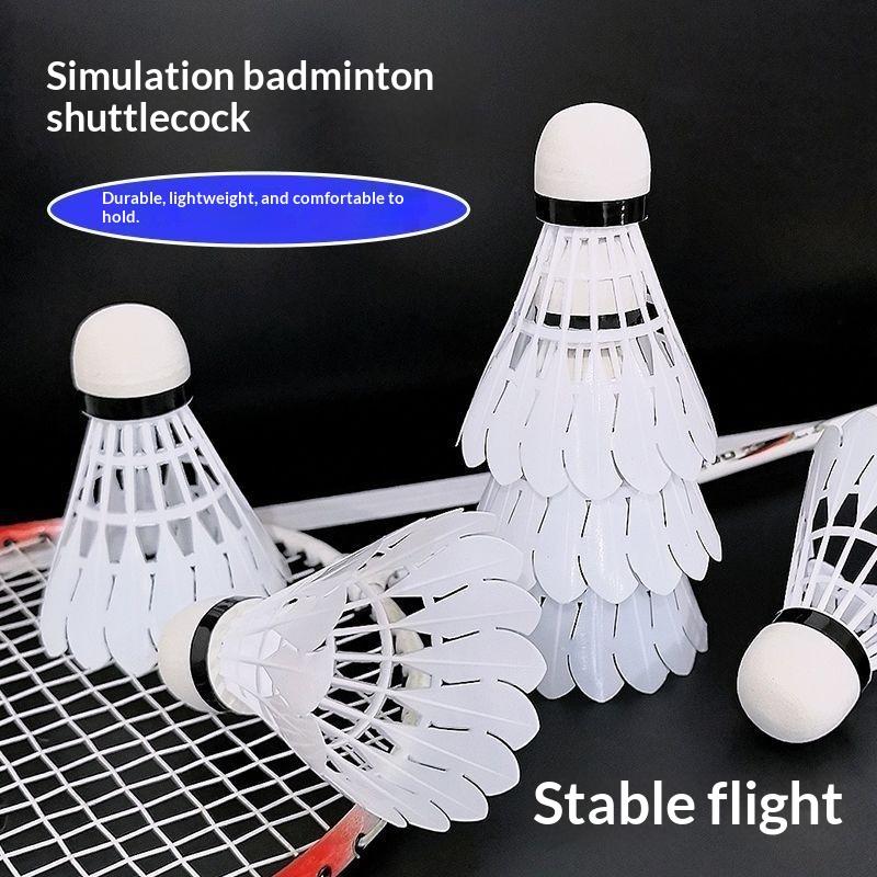 Badminton Shuttlecock - 3/6/12 unidades. Volantes de bádminton duraderos