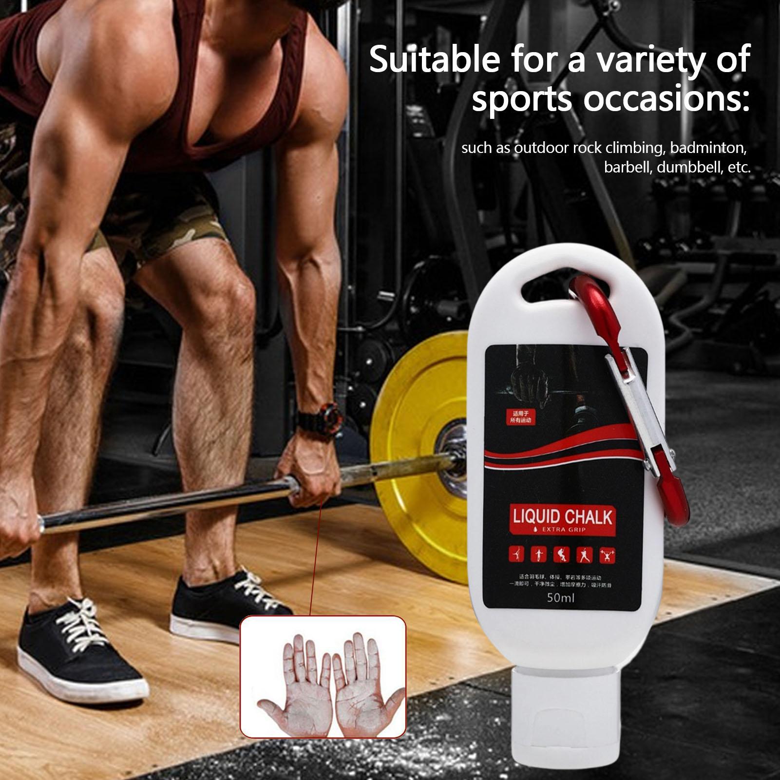 Sports Grip - Polvo de magnesio líquido para deportes,