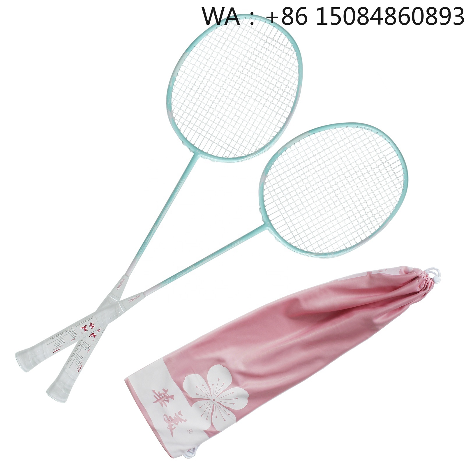 Badminton Materi - Raqueta de bádminton de fibra de