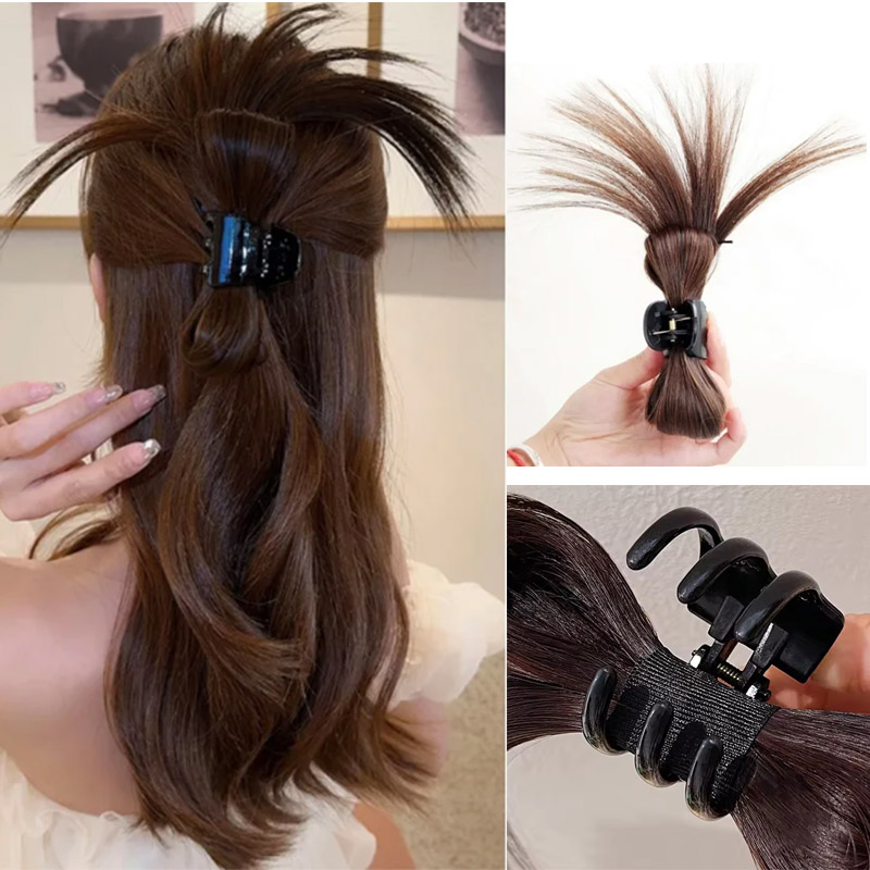 Feather Shuttlecock - Pinza de pelo de media corbata