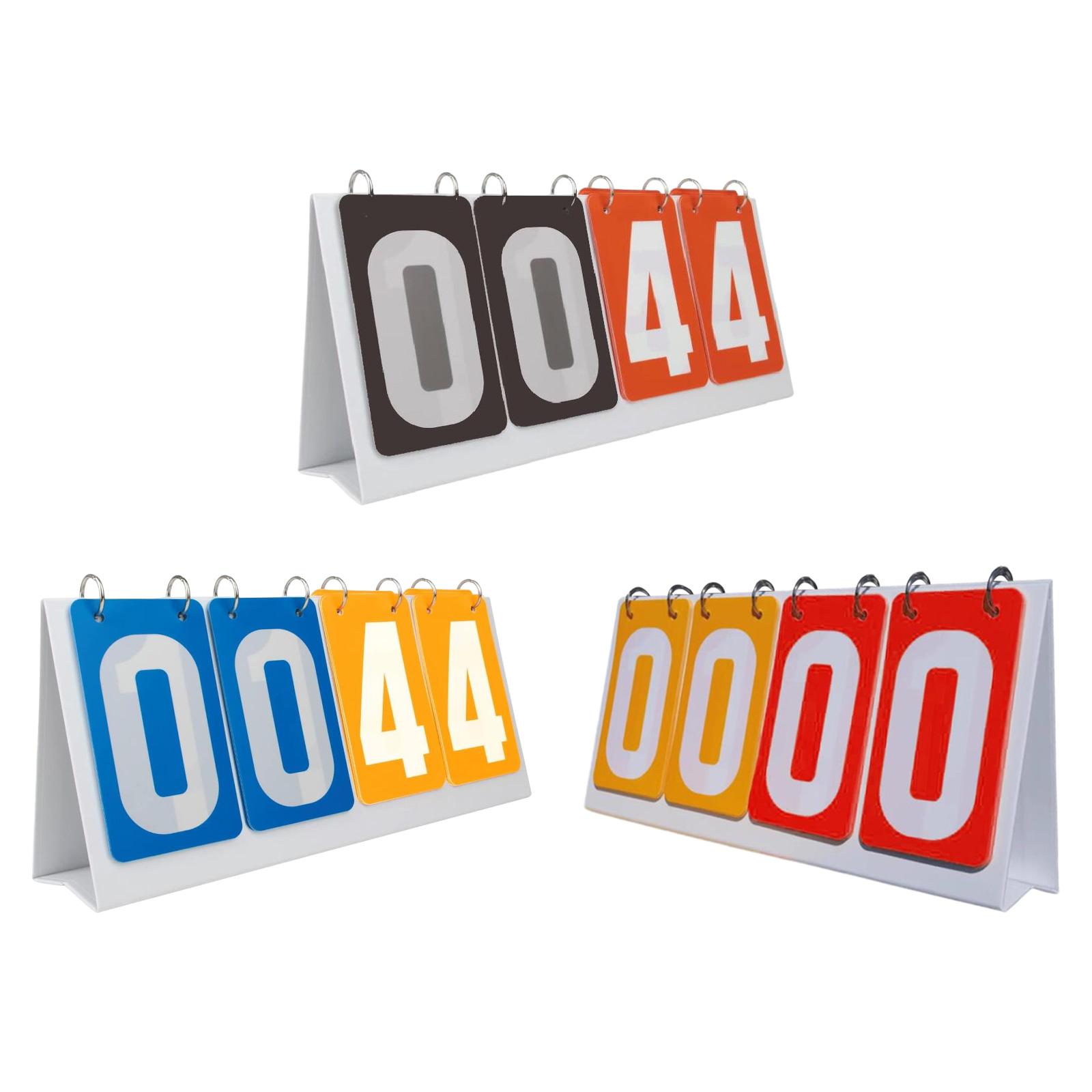 Tablero de conteo manual de 4  - Scoreboard Digital reseña y precio