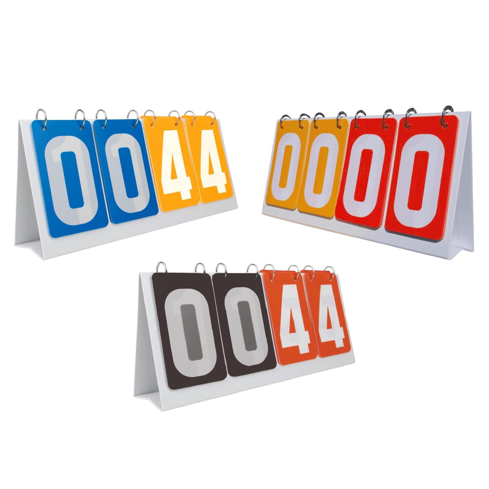 Tablero de conteo manual de 4  - Scoreboard Digital reseña y precio
