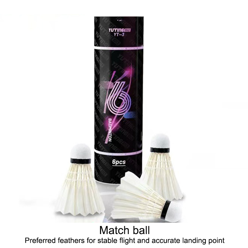 3/6 Piezas de Volantes de Bádm - Feather Shuttlecock reseña y precio