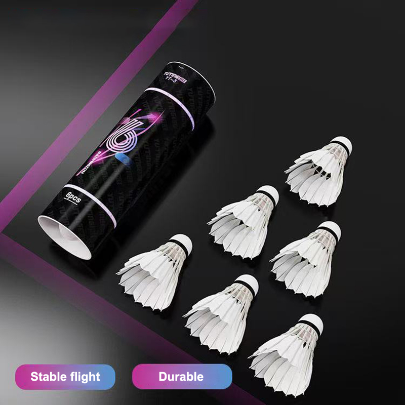 3/6 Piezas de Volantes de Bádm - Feather Shuttlecock reseña y precio