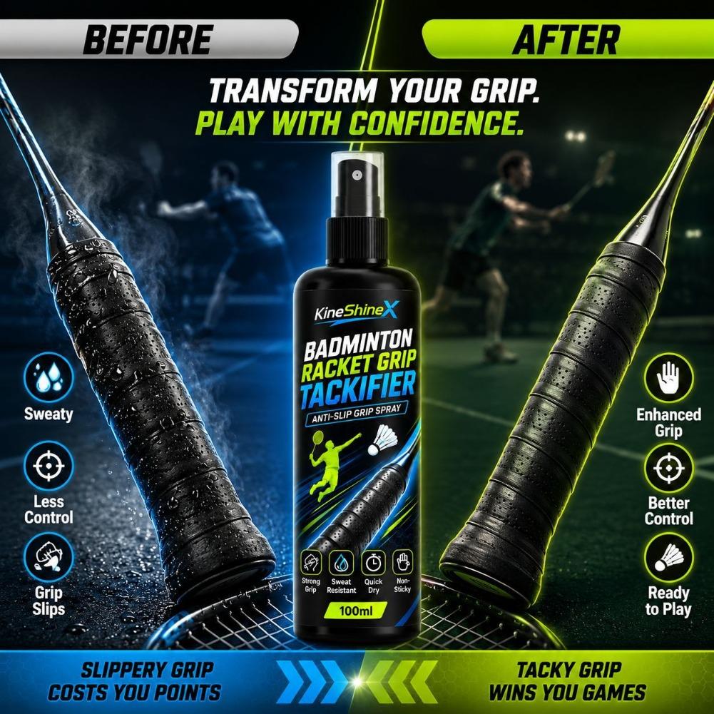 Spray Antideslizante para Raqu - Badminton Grip reseña y precio