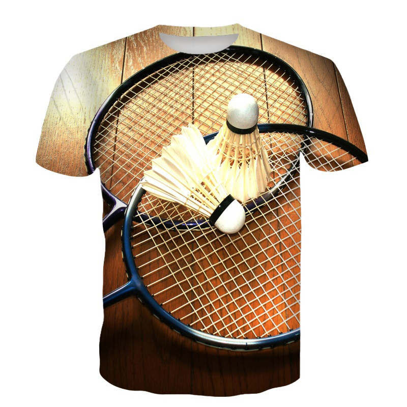 Camisetas de bádminton con est - Badminton Shuttlecock reseña y precio