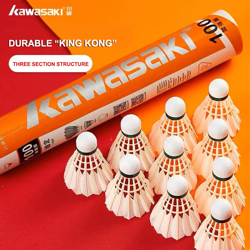 Kawasaki King Kong 100/500 vol - Feather Shuttlecock reseña y precio