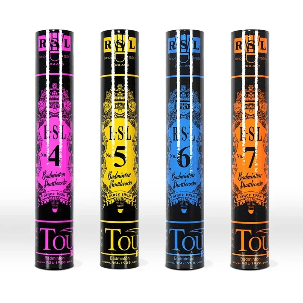 Volantes de bádminton RSL orig - Feather Shuttlecock reseña y precio