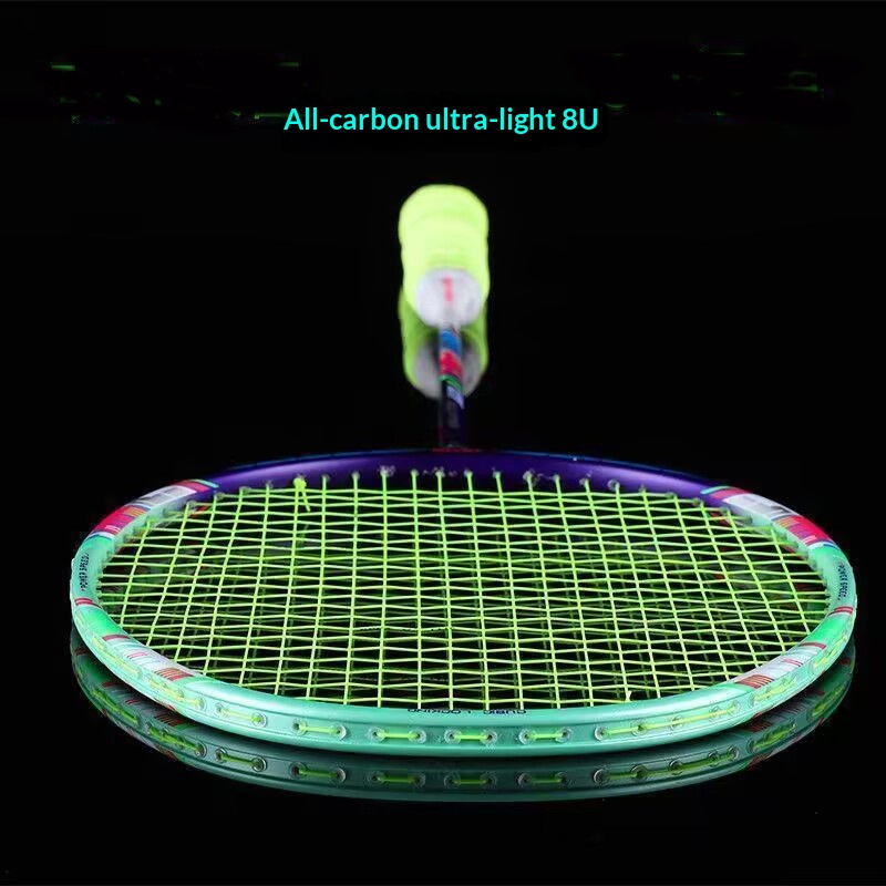 Raqueta de bádminton ultralige - Badminton Racket Carbon reseña y precio