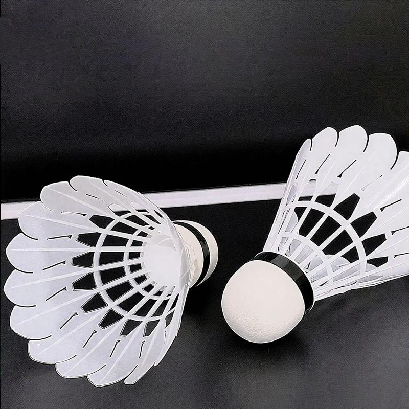 3/6/12 unidades. Volantes de b - Badminton Shuttlecock reseña y precio