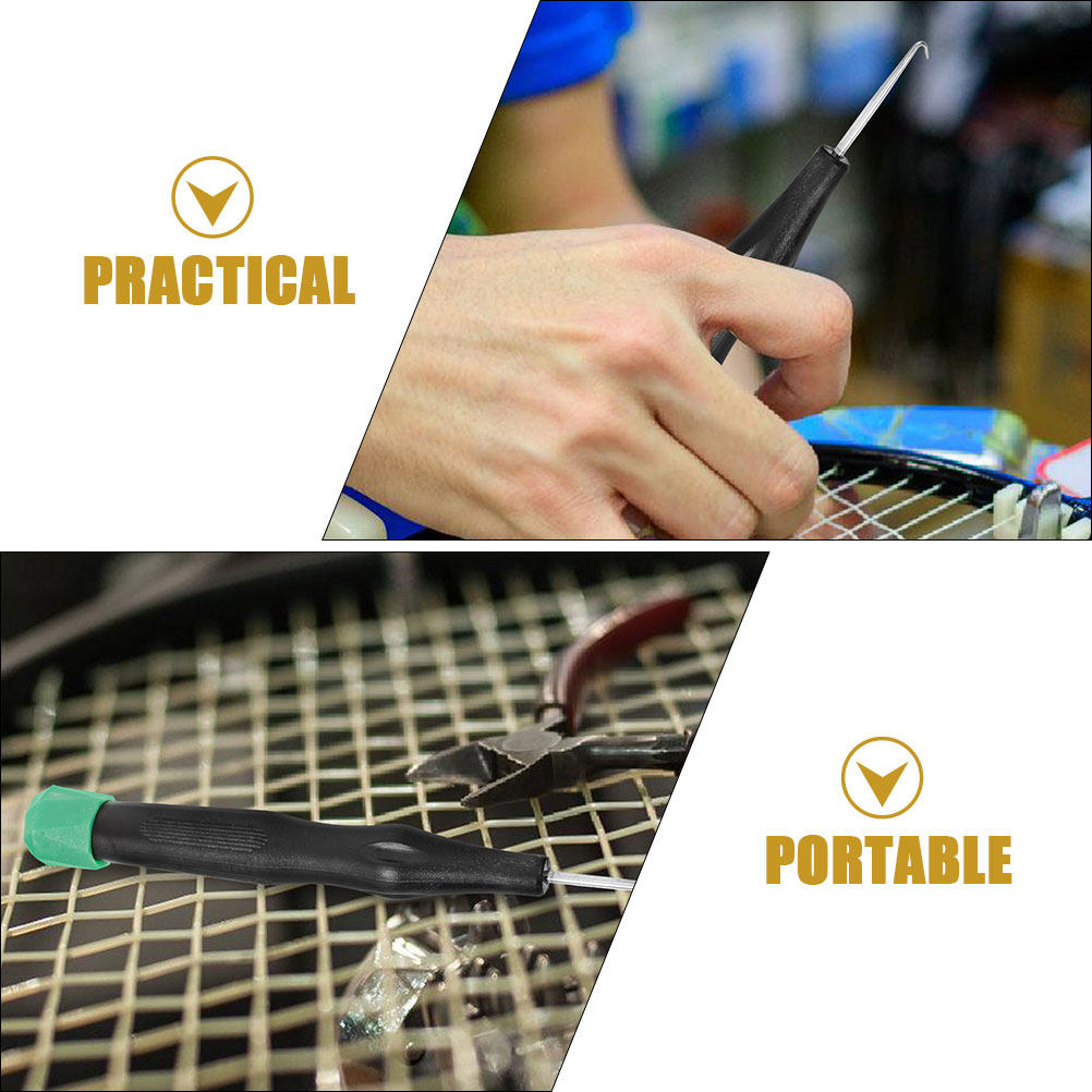 2 piezas de herramienta de enc - Badminton Racket Carbon reseña y precio